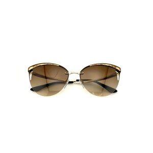 Bvlgari Women's Metal Sunglasses BV6110 20148G Pink Gold 63mm